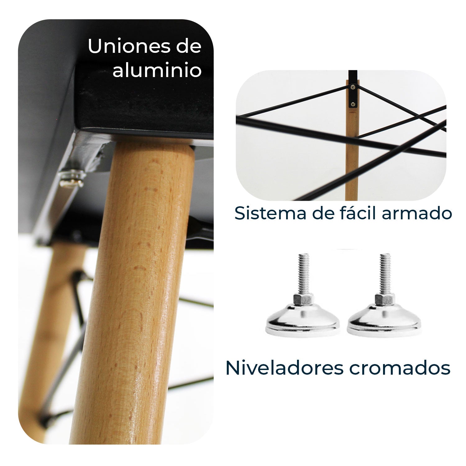 Mesa de Comedor Rectangular Oslo 8