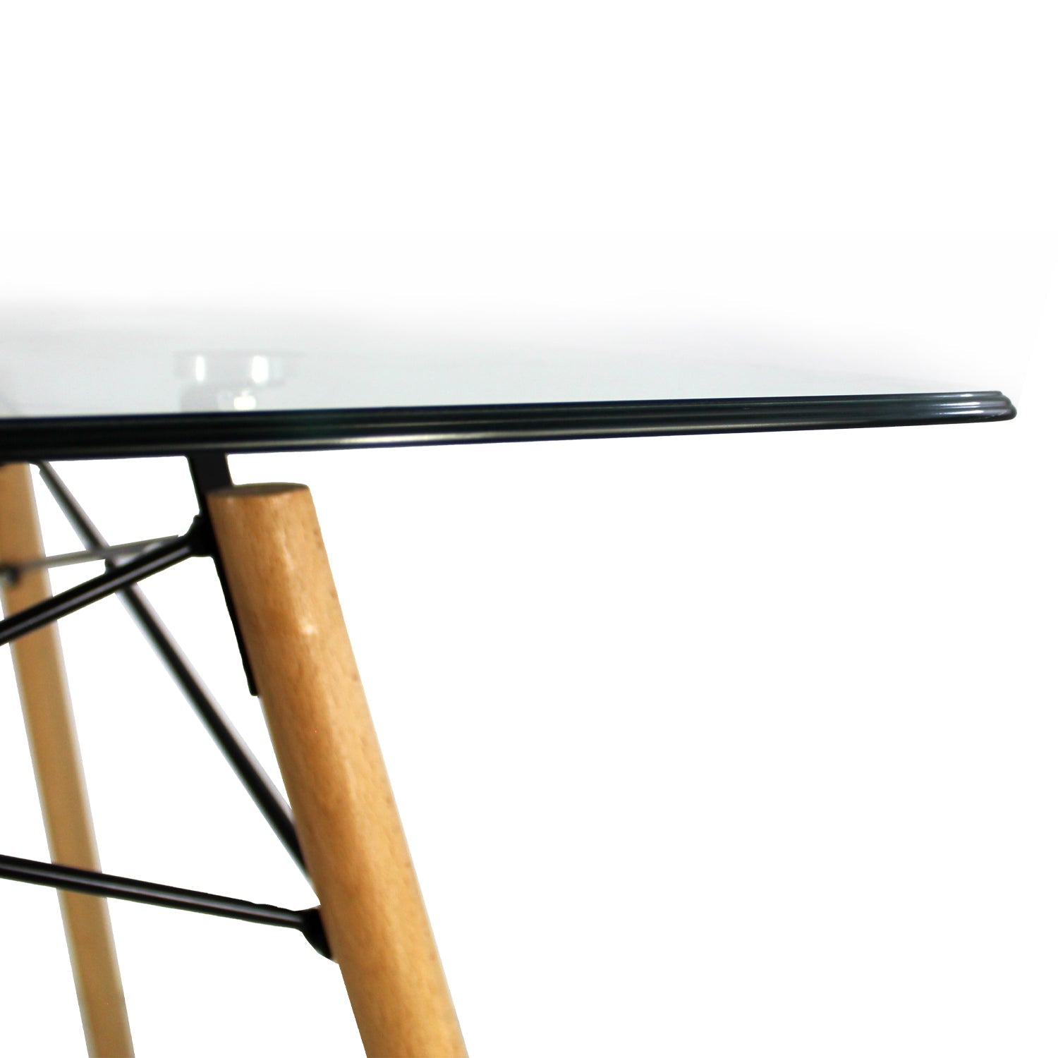 Mesa Comedor Oslo T5 | Rectangular de cristal templado 6