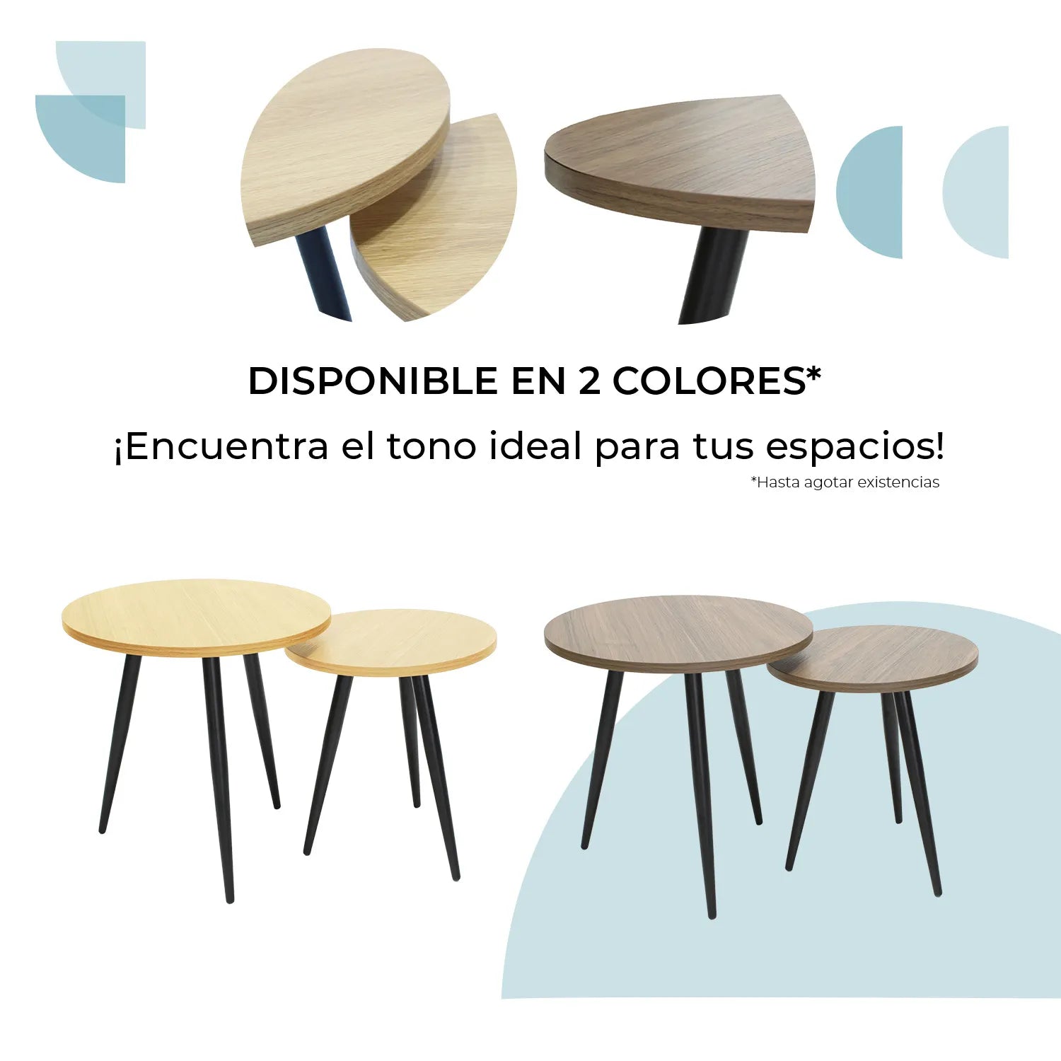 Mesas laterales Batam 9364 7