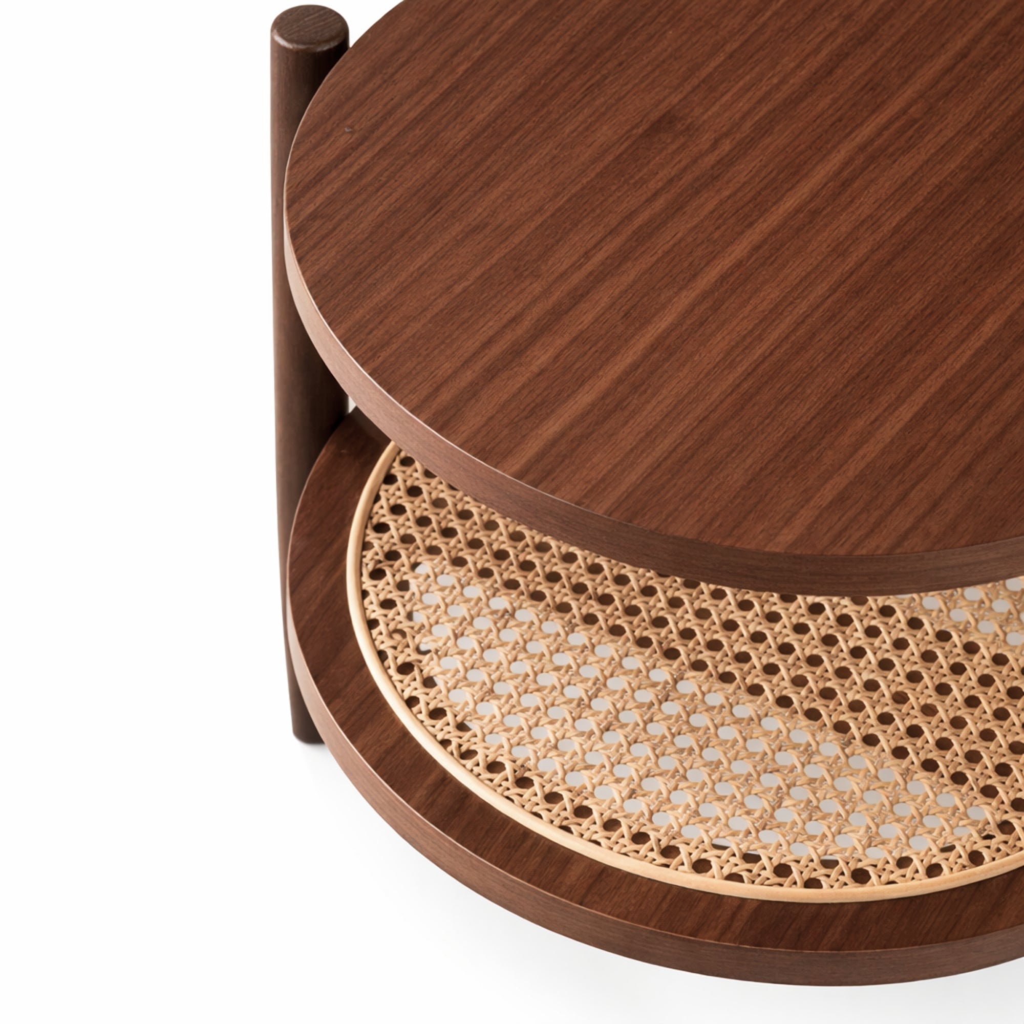 Mesa de centro rectangular Kangar – Encino o nogal 120x60 14