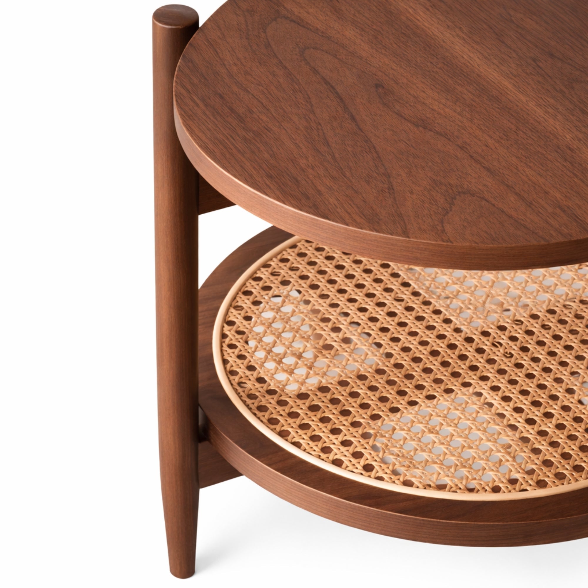 Mesa de centro rectangular Kangar – Encino o nogal 120x60 16