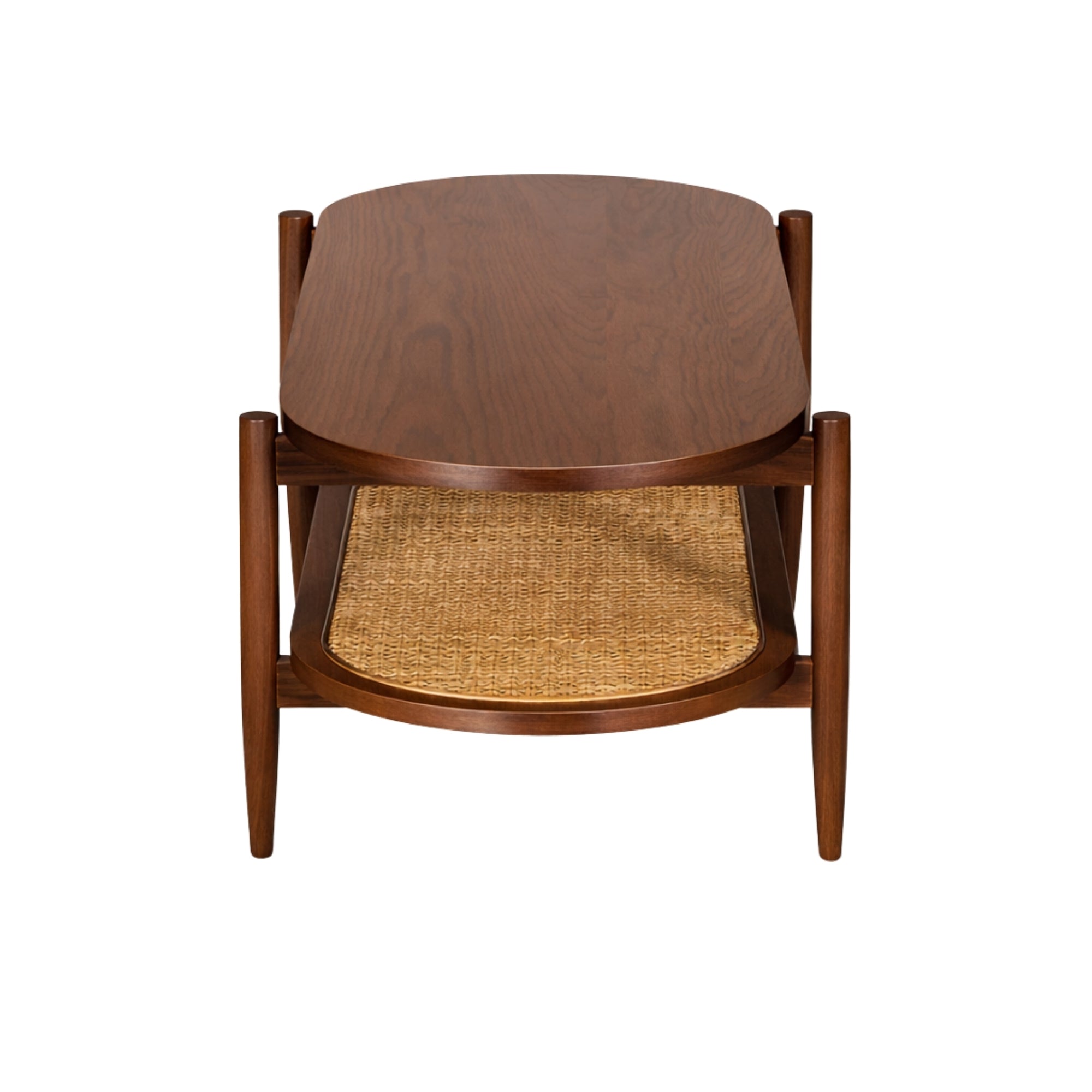 Mesa de centro rectangular Kangar – Encino o nogal 120x60 13