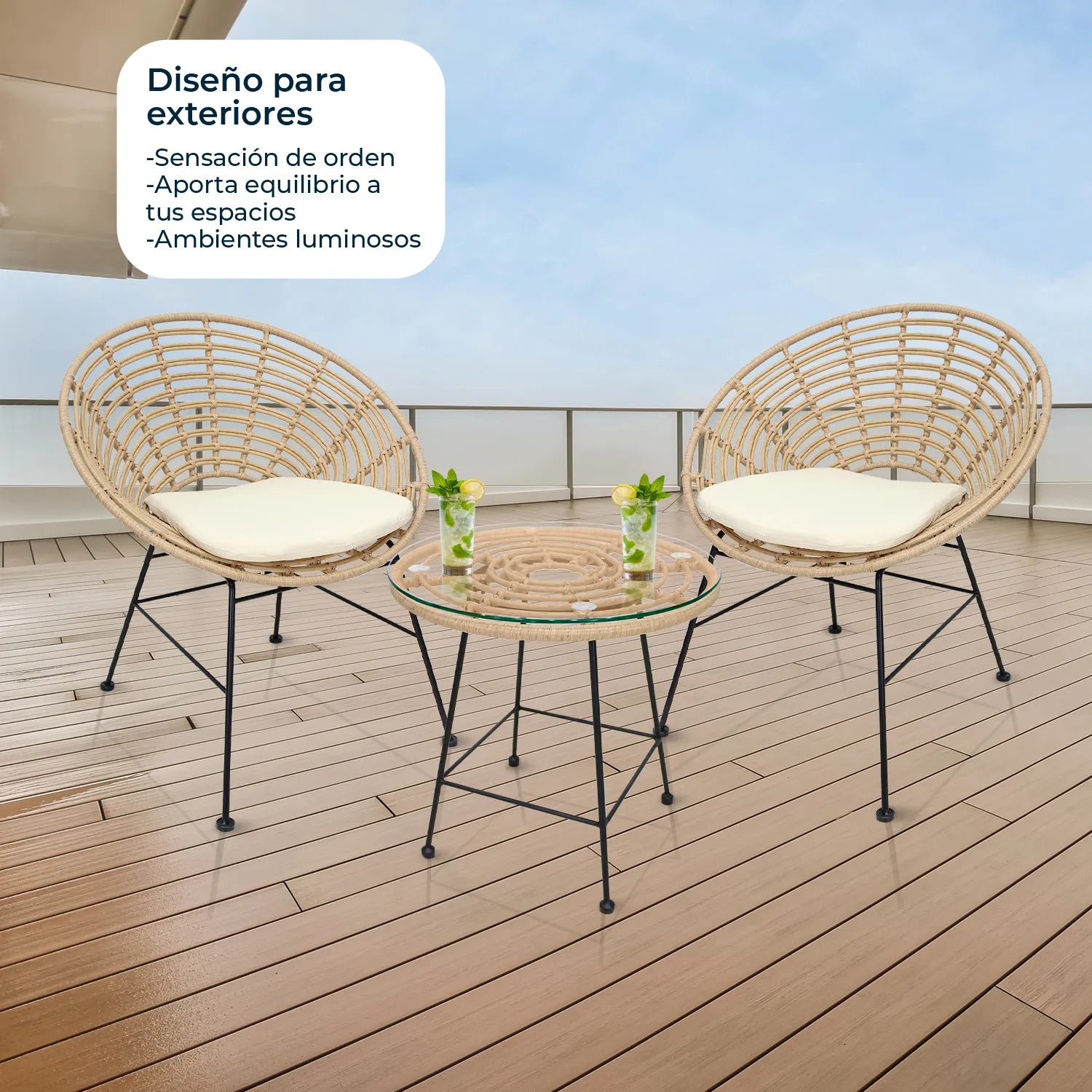 Mesa de Centro Dominica 10