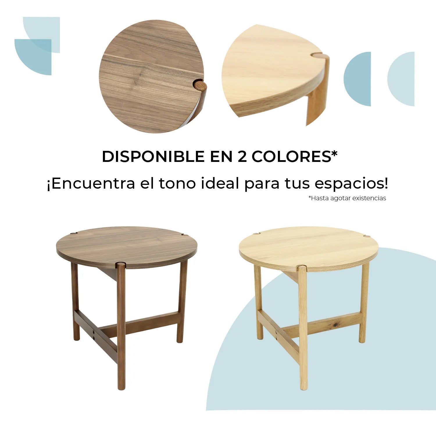 Mesa lateral Palu circular 50 1928S 6