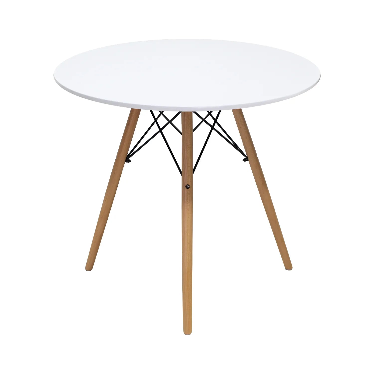 Comedor Mesa Oslo 80 Blanca + 4 Sillas Moura 3