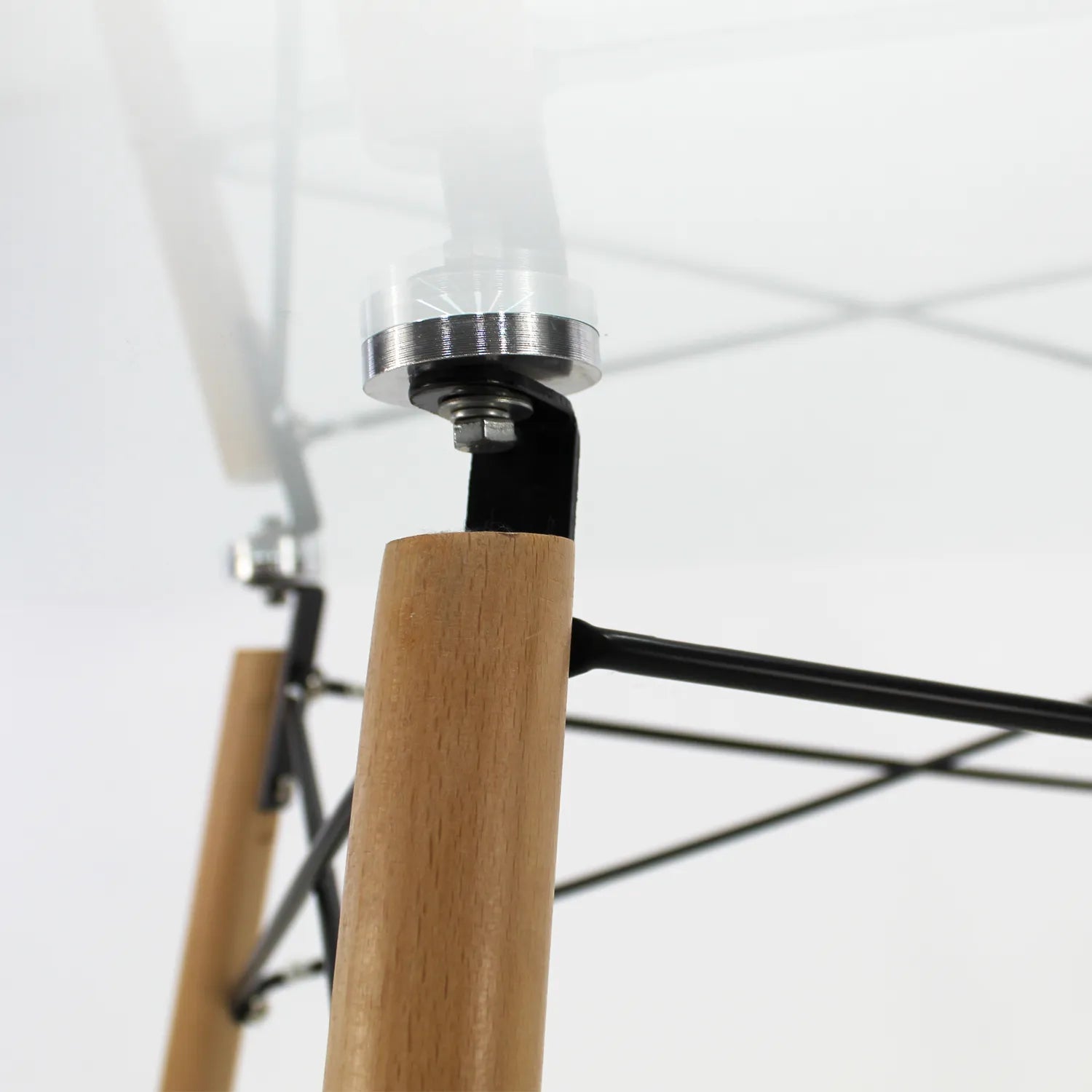 Comedor Mesa Cristal T5  + 4 Sillas Moura 7