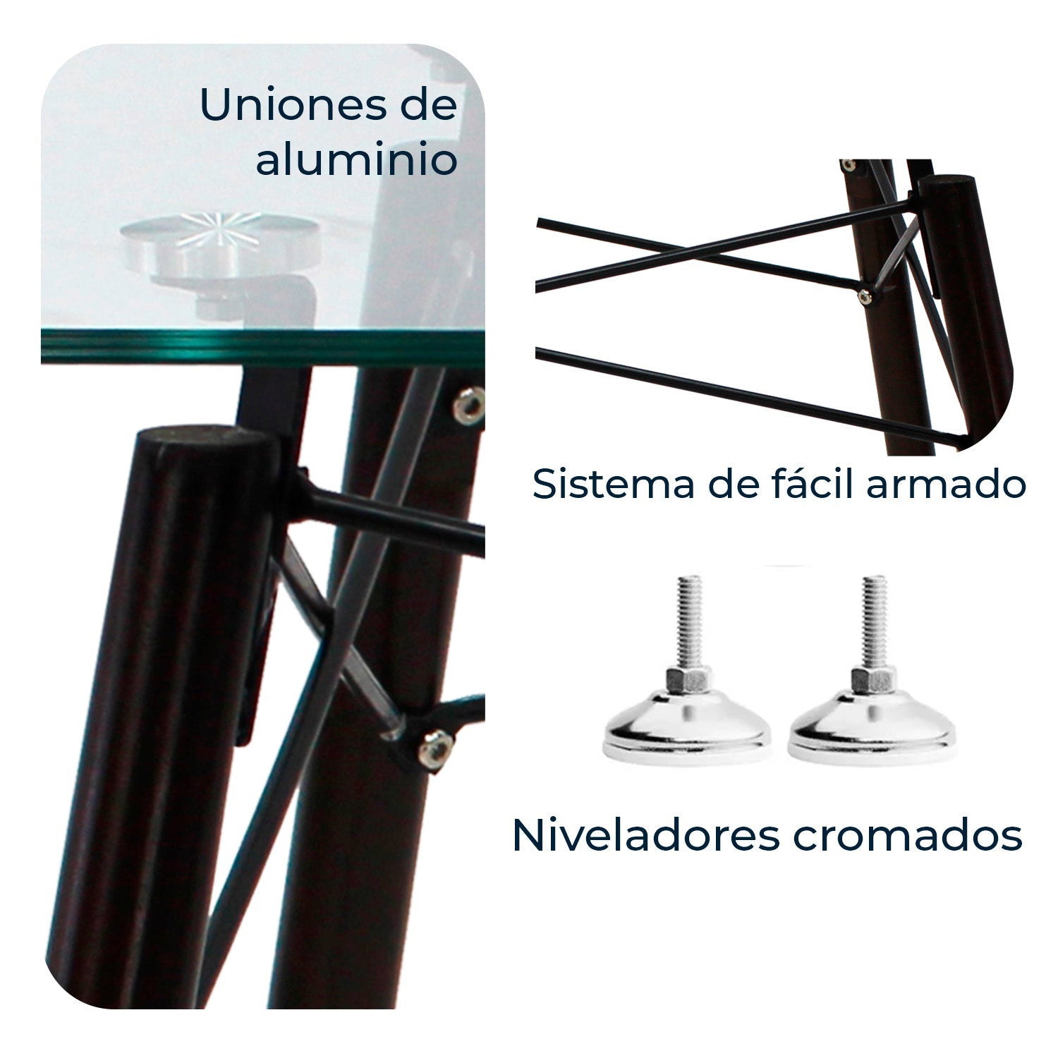 Mesa de Comedor Rectangular T5 Nogal 8