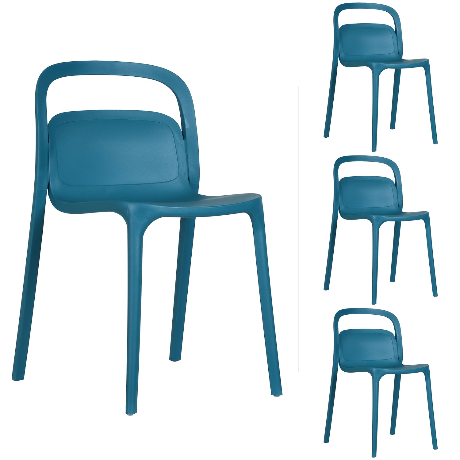 Set De 4 Silla Exterior Asti Var