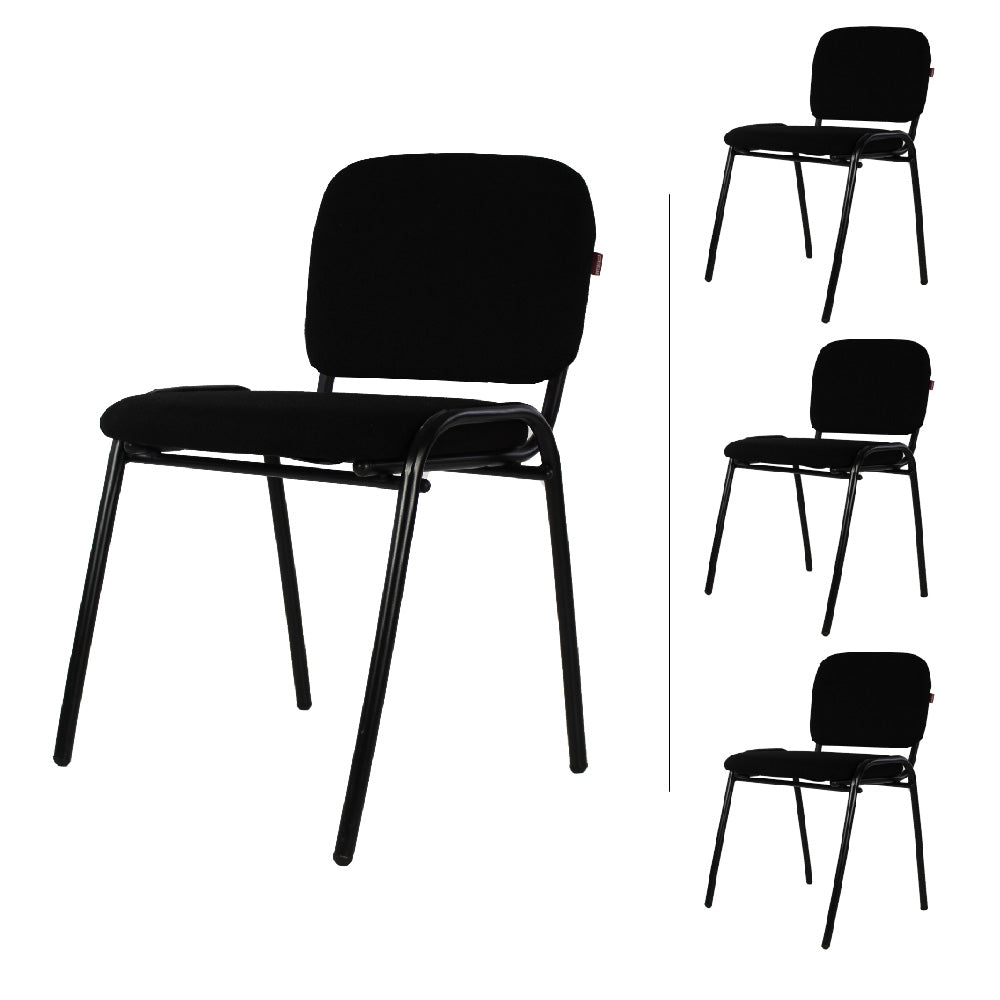 Set de 4 Sillas Fijas Tela 104Z