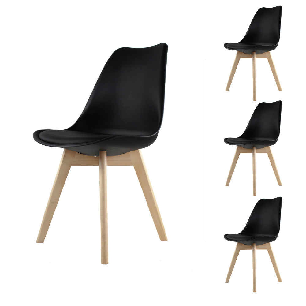 Set De 4 Sillas eames Frankfurt
