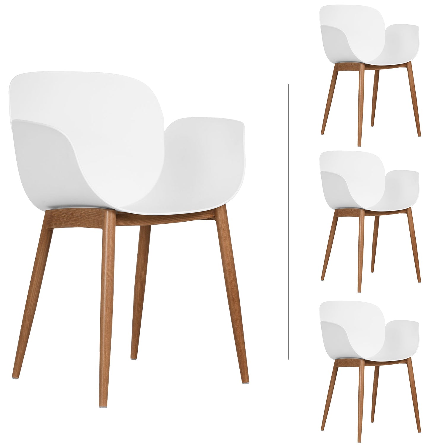 Set de 4 Sillas Mantova