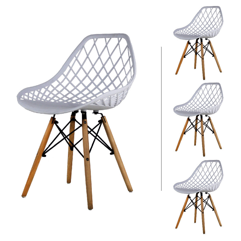 Set de 4 Sillas Oslo Vento