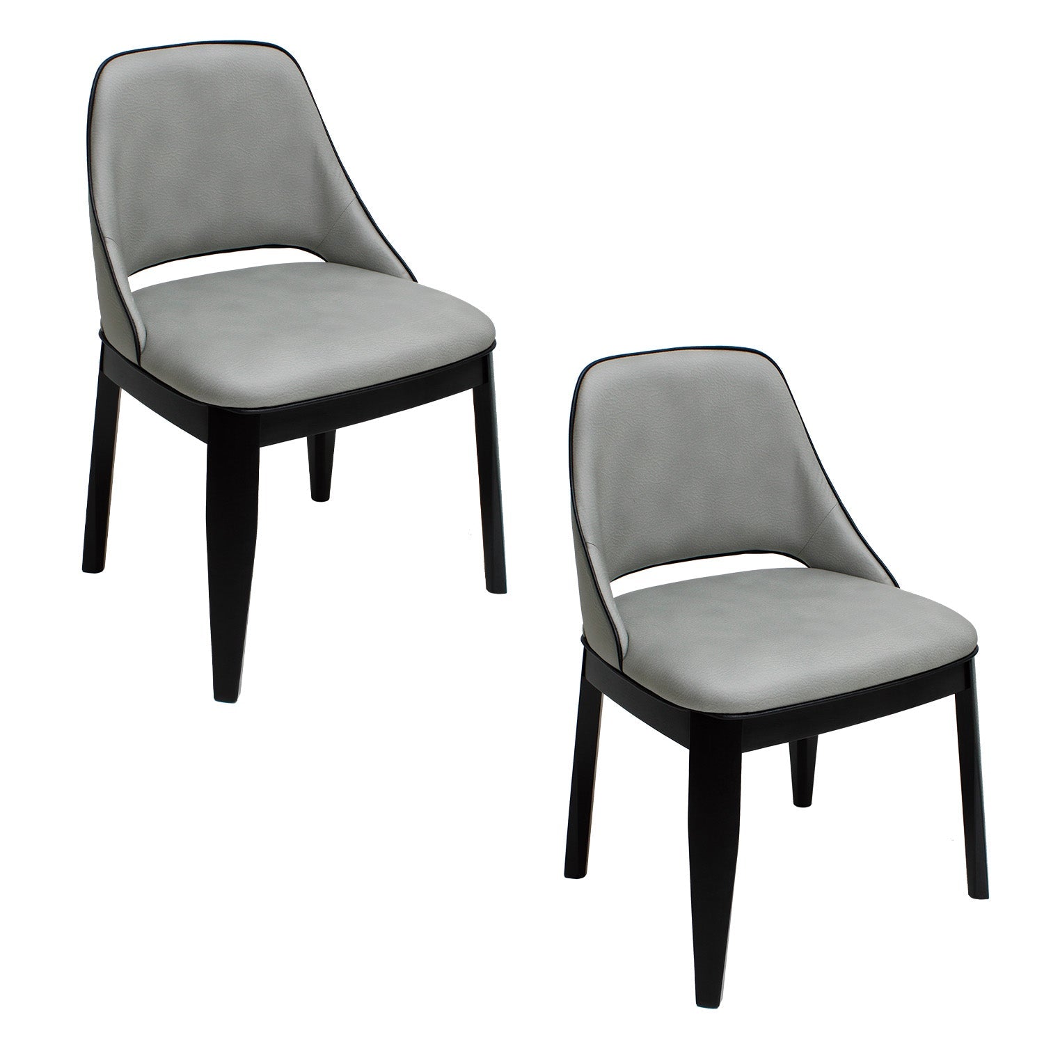 Set de 2 Sillas de comedor Branco 1