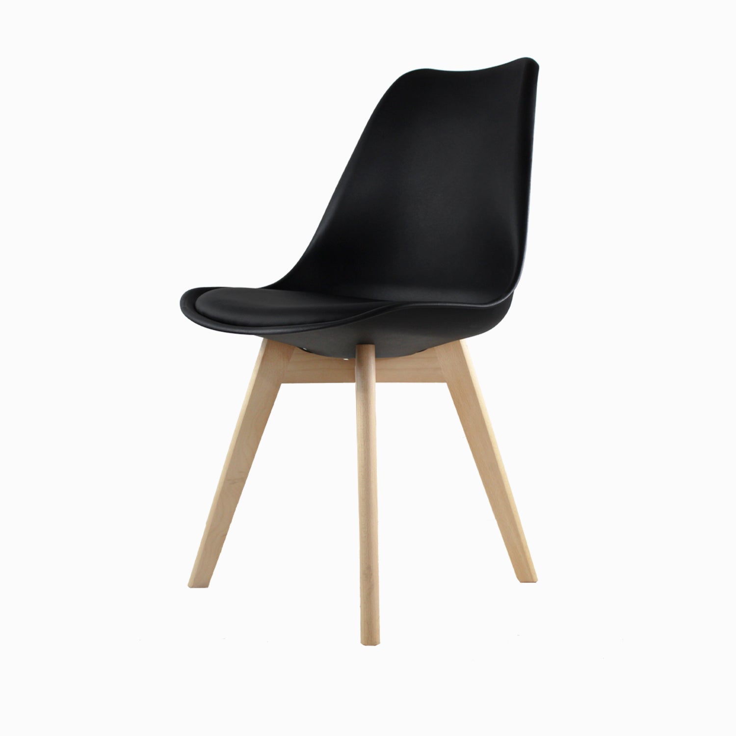 Comedor Mesa Rectangular Blanco 120X80 + 4 Sillas Frankfurt 5